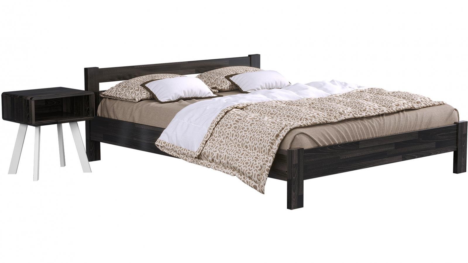 Кровать деревянная РЕНАТА 180х190 см Венге