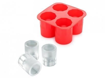 Силіконова форма для приготування льодяних чарок Supretto, Червоний Силіконова форма для приготування льодяних чарок Supretto, Червоний