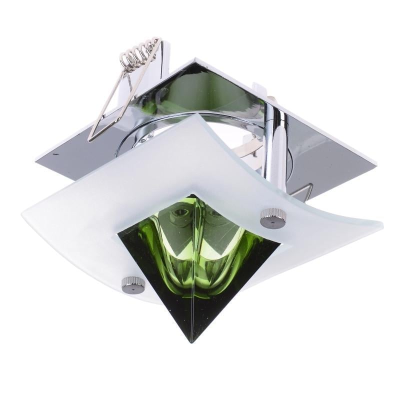 Светильник точечный декоративный HDL-DS 60 CHR/Green MR16