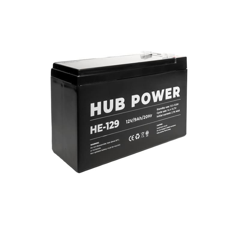 Аккумулятор Hub Power 12 В 9 Ач для ИБП HE-129 (11777841) - фото 2