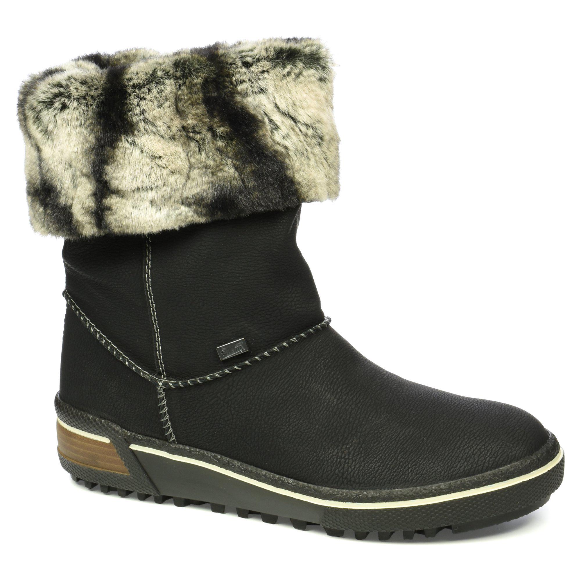 Ботинки зимние женские Rieker р. 36 Черный (011214-36)