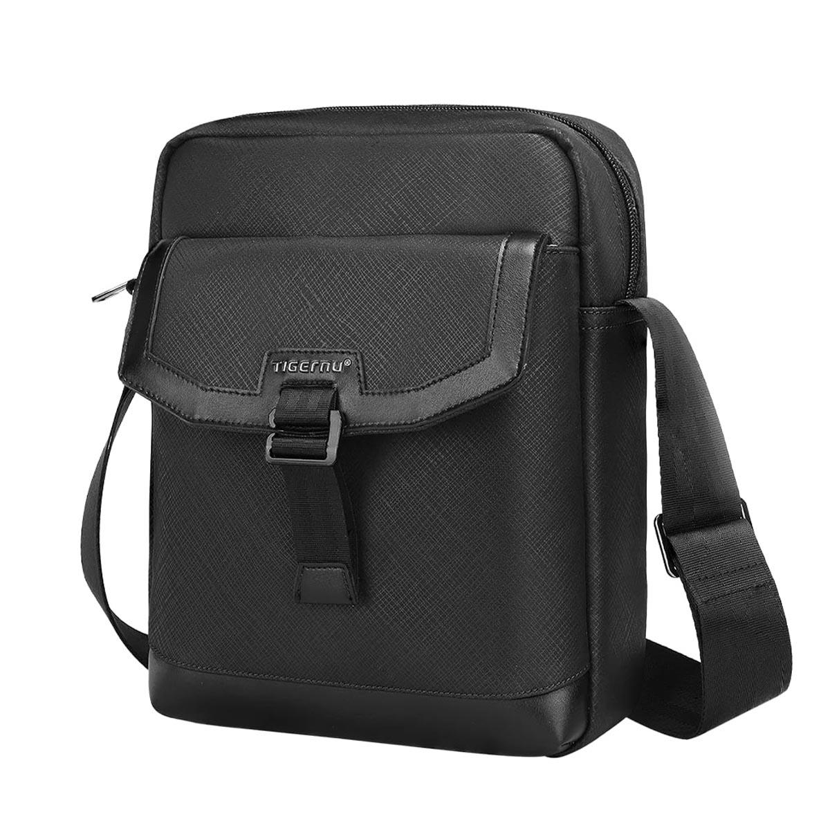 Сумка через плечо городская Tigernu T-L5208 для планшета до 10,2" Черный (TGN-T-L5208-3124)