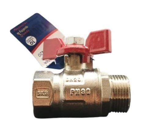 Кран шаровой Arco SENA 3/4" ВЗ с ручкой бабочка (153604)