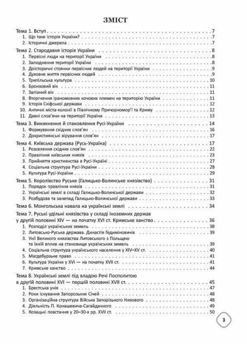 Бібліотечка школяра. Довідник з історії України. 5-11 класи. Тверда палітурка КДН010 (9786170037404) - фото 2