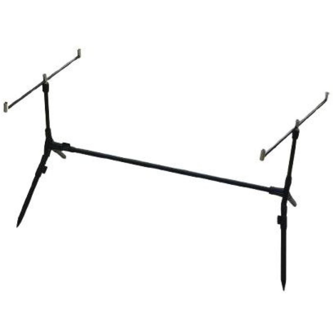 Підставка для вудилищ чотиринога GLADIATOR RP050-3 GL8170 3 вудилища регулювання 77–126 см Чорний (4f55f1ee)