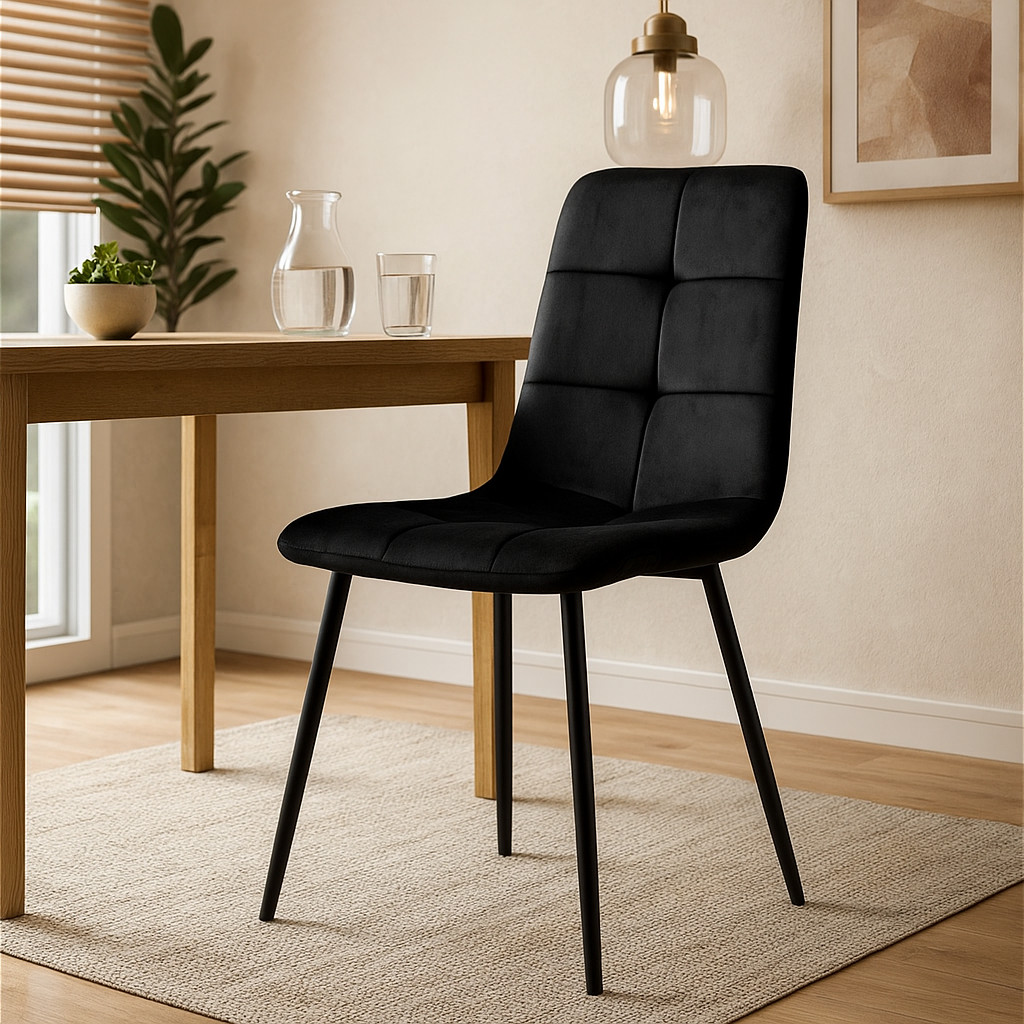 Стул кухонный Intarsio Neo Черный/Черный - фото 2 Стул кухонный Intarsio Neo Черный/Черный - фото 2