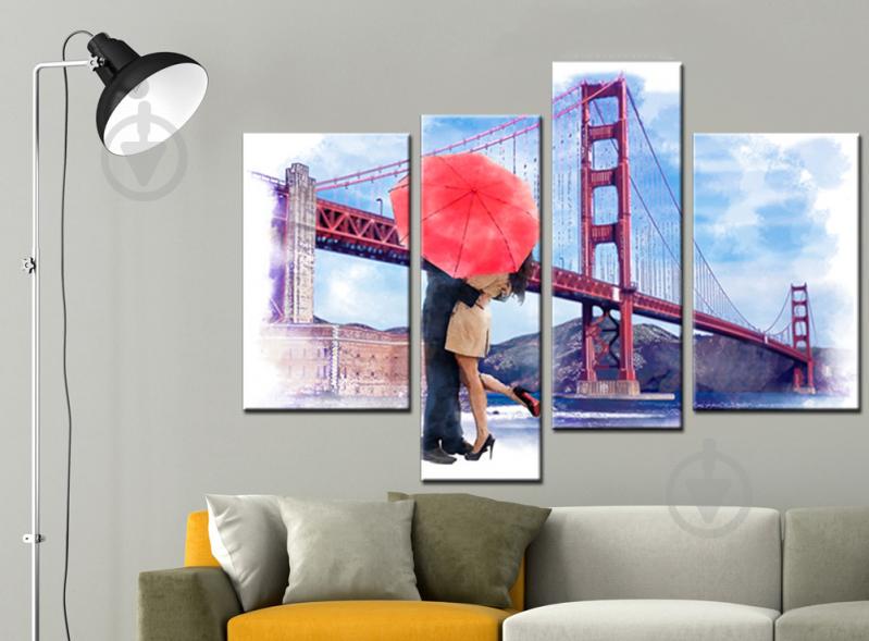 Модульная картина Декор Карпаты Vip Collection 120х80 см (VIP-M4-514)