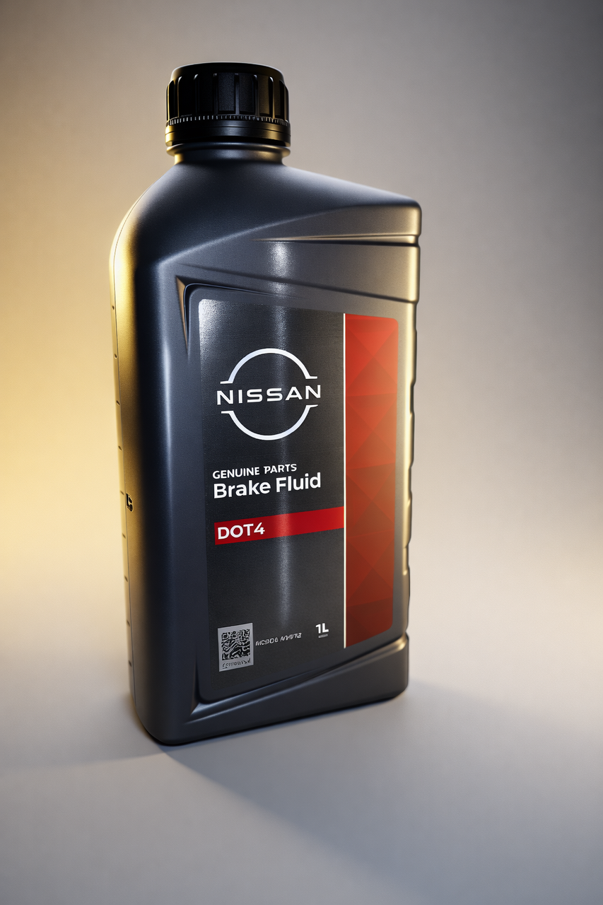Гальмівна рідина Nissan Brake Fluid DOT-4 1 л Гальмівна рідина Nissan Brake Fluid DOT-4 1 л