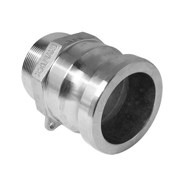 Ниппель camlock тип F с наружной резьбой BSPP ШРЗ нержавеющая сталь F-125 1 1/4" (50252020)