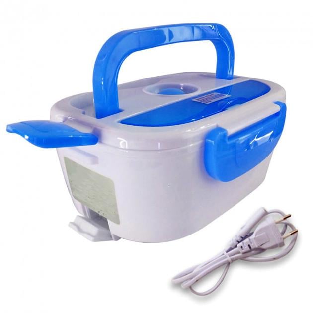 Ланч-бокс с подогревом Electric lunch box 220 В от сети Синий Ланч-бокс с подогревом Electric lunch box 220 В от сети Синий