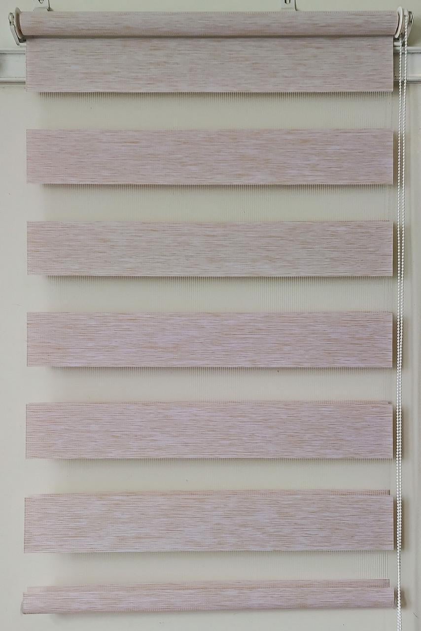 Рулонная штора день-ночь Miranda ВМ-2745 150х160 см Бежевый (ВМ-2745-49)