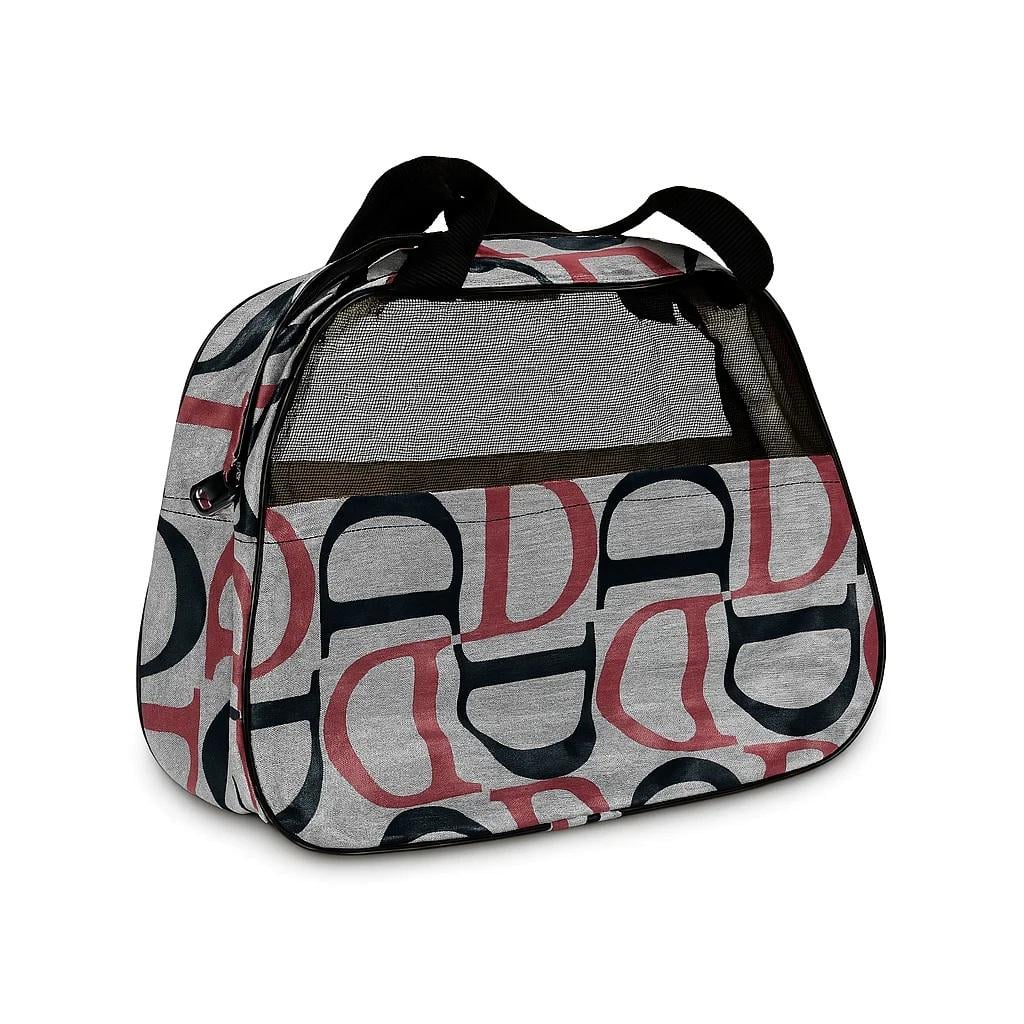 Дорожня косметичка DD 27,5х21х8,5 см White/Black/Red