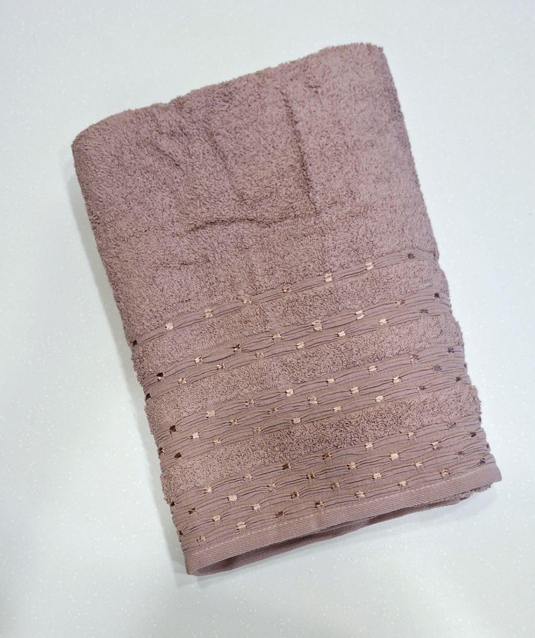 Полотенце махровое Cestepe VIP Cotton Сауна 90x150 см Пудровая роза (392) Полотенце махровое Cestepe VIP Cotton Сауна 90x150 см Пудровая роза (392)