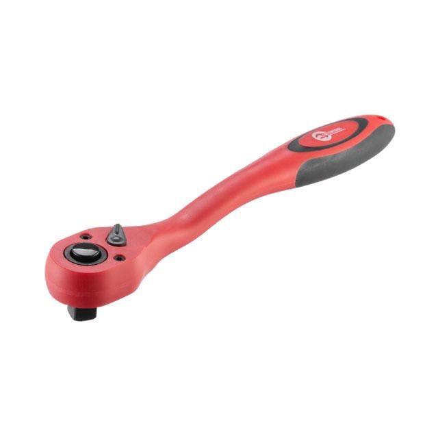 Рукоятка з храповим механізмом Intertool на 72 зубця 1/2" вигнута CrV (HT-2109)