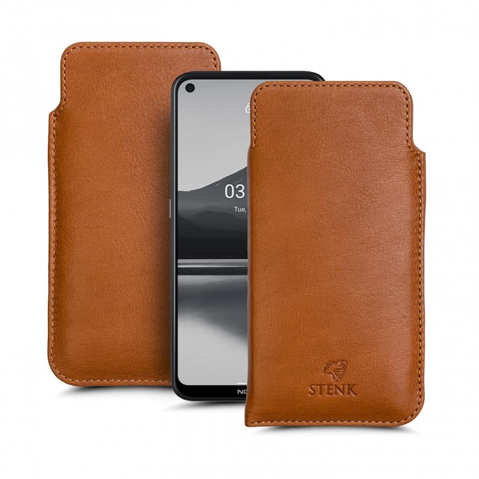 Футляр Stenk Elegance для Nokia 3.4 Camel (67932)
