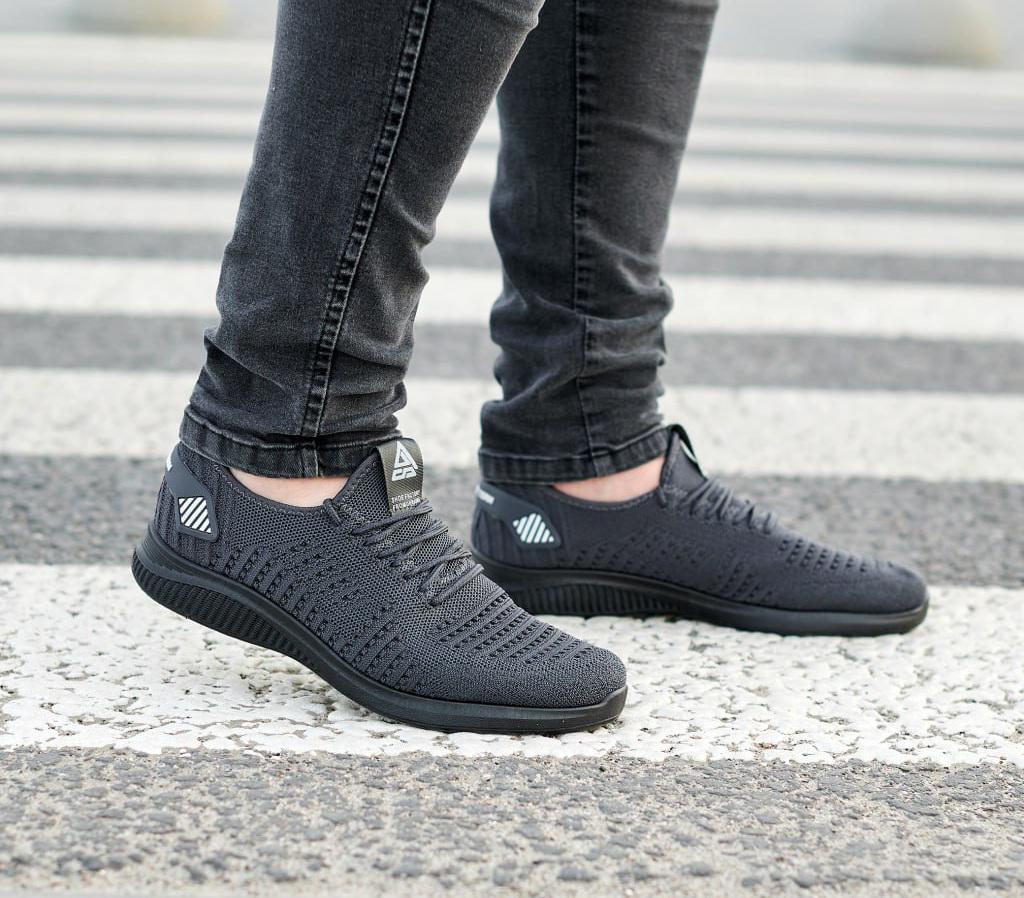 Кроссовки мужские Gipanis 5111-4 текстиль р. 43 Темно-серый (5111.4-3)