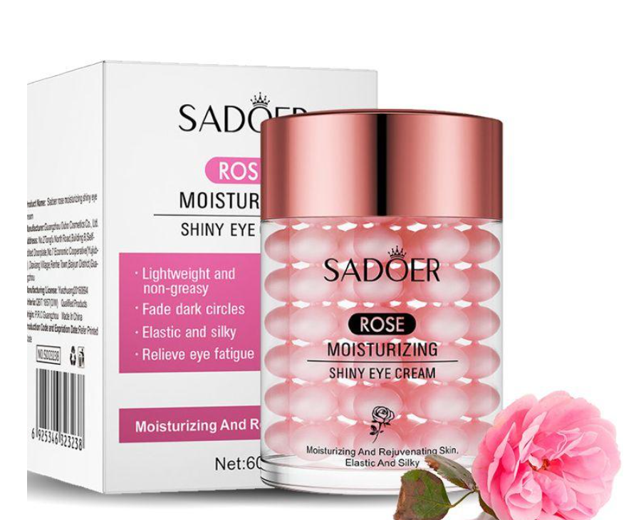 Крем Rose Moisturizing Shiny Eye Cream SADOER увлажняющий для кожи у глаз с экстрактом розы 60 г (2104747091)