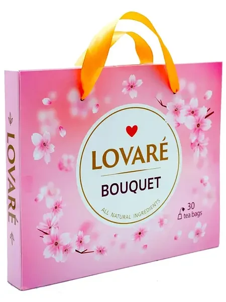 чай Lovare Bouguet Портфель 6 видів по 5 шт (2313755221)