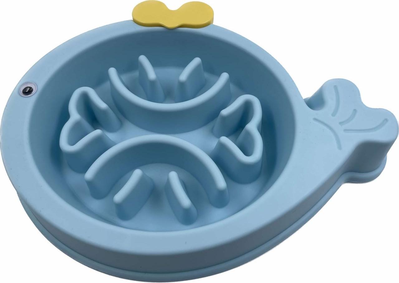 Миска для собак і кішок для повільної їжі силіконова (2349169658)