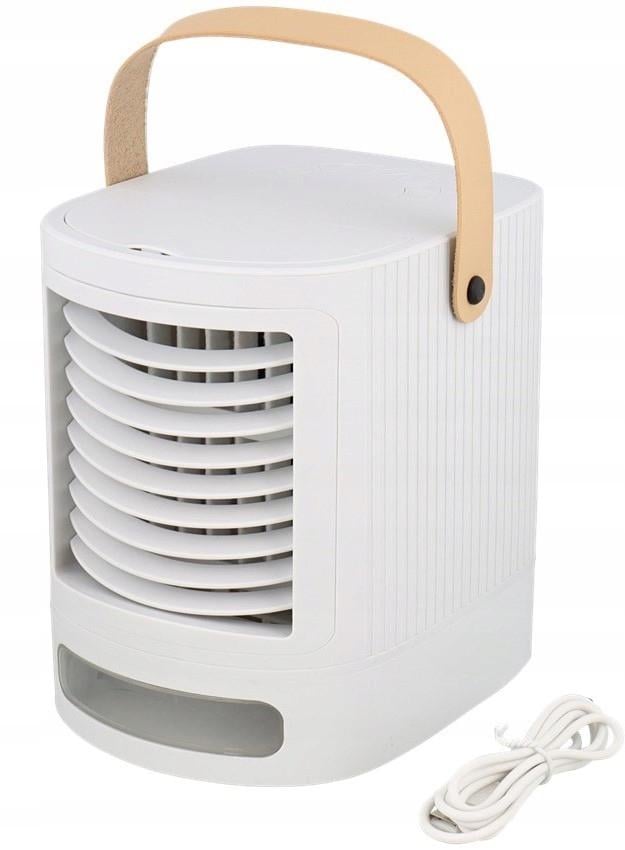 Кліматизатор настільний USB-вентилятор Nor-Tec air cooler GE018074 White з водяним охолодженням