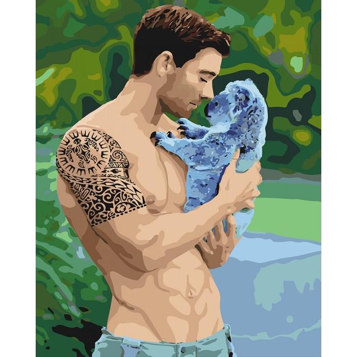 Картина по номерам Идейка "Нежная мощь" 40х50 см (KHO4651)