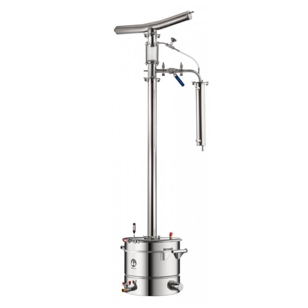 Дистиллятор Смакуй Прима Тора 2в1 фланец на открытом кубе 23 л