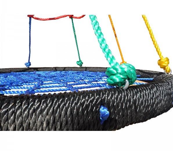 Дитяча гойдалка-гніздо NINJA до 150 кг d 100 см (21320337) - фото 4