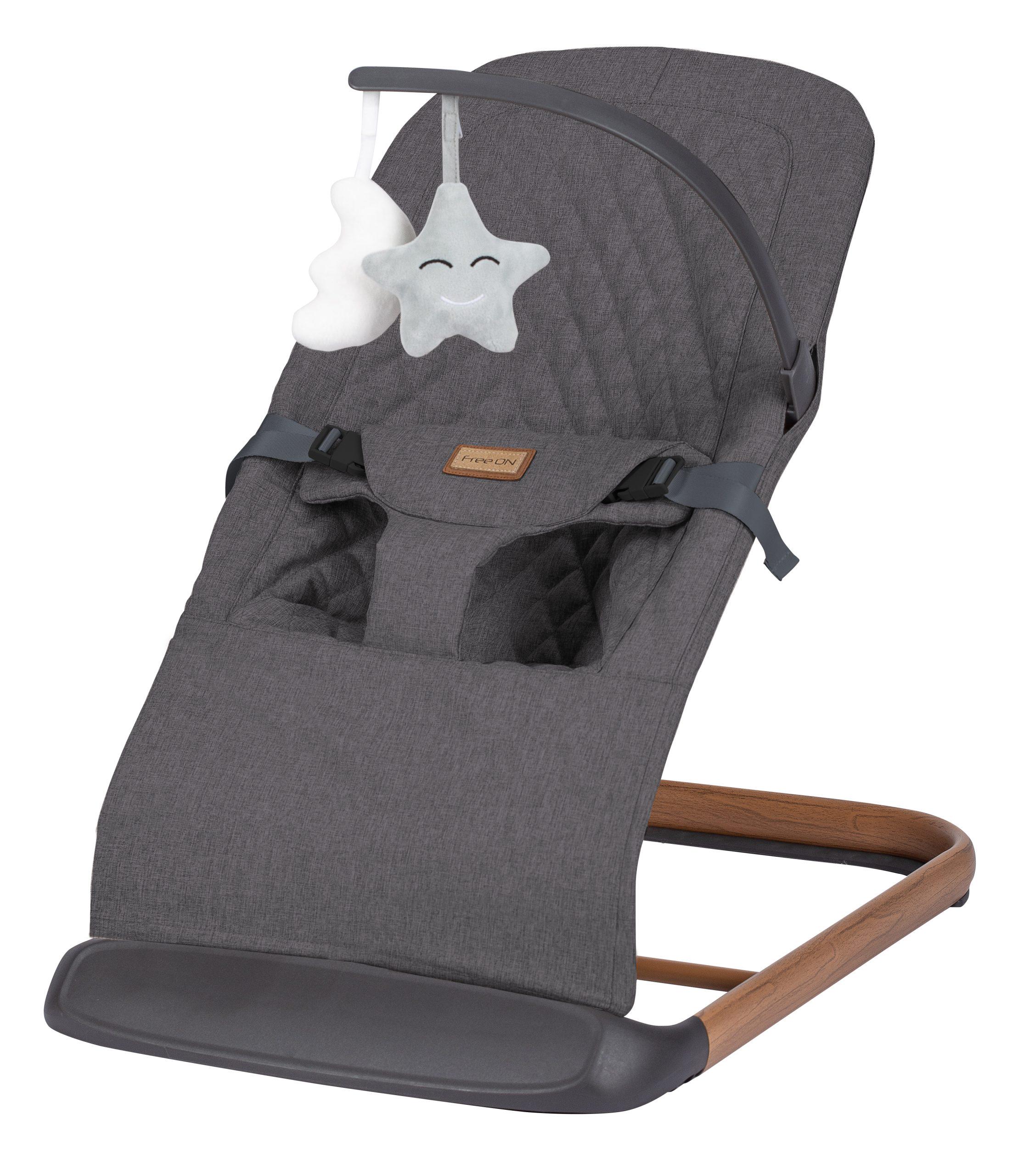Гойдалка дитяча FreeOn Serene Сірий (23715046)