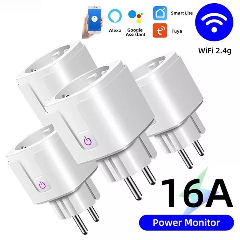 Розумна розетка Wi-Fi з таймером U&P CD09 16 А Energy Monitor White (SWE-CD09-WE) - фото 2