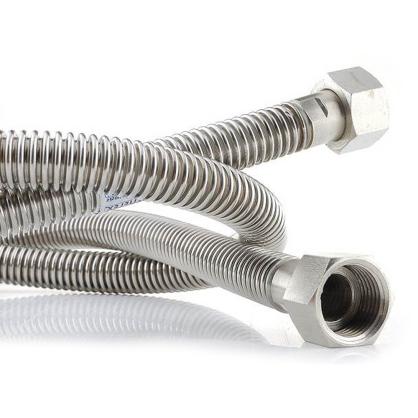 Шланг для воды Gross нержавеющая сталь ВВ 120 см (ART-24127)