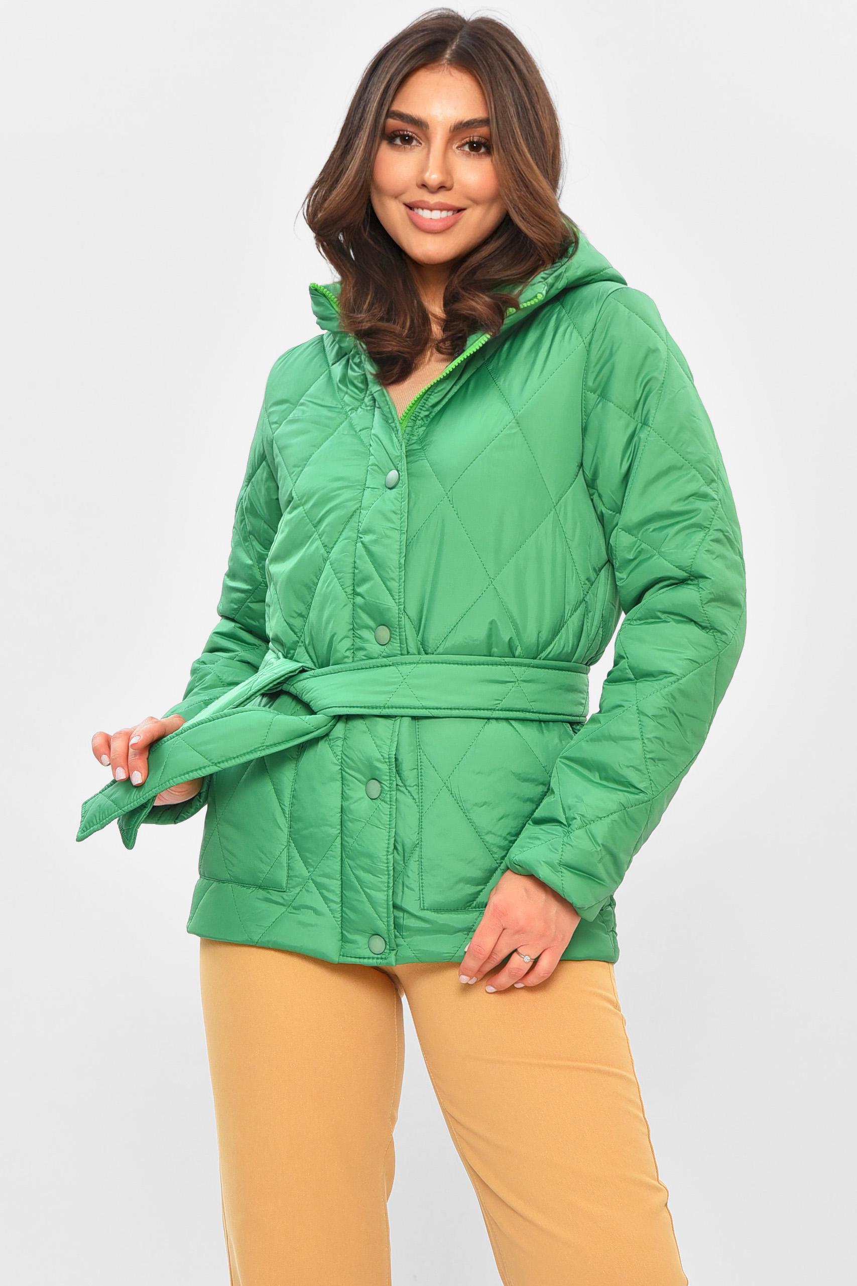 Куртка жіноча демісезонна р. 42/44 Зелений (205105)