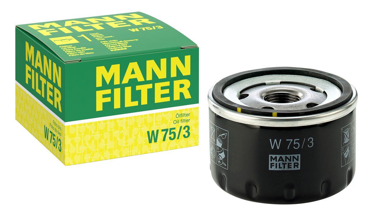 Фильтр смазки Mann-Filter (W75/3) Фильтр смазки Mann-Filter (W75/3)