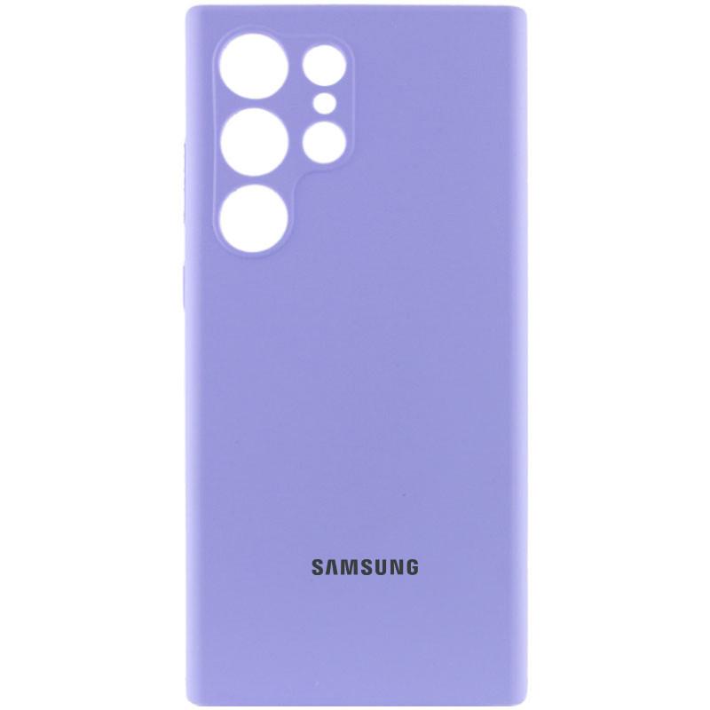 Противоударный Чехол Silicone Cover Lakshmi Full Camera (AAA) with Logo для Samsung Galaxy S24 Ultra Dasheen