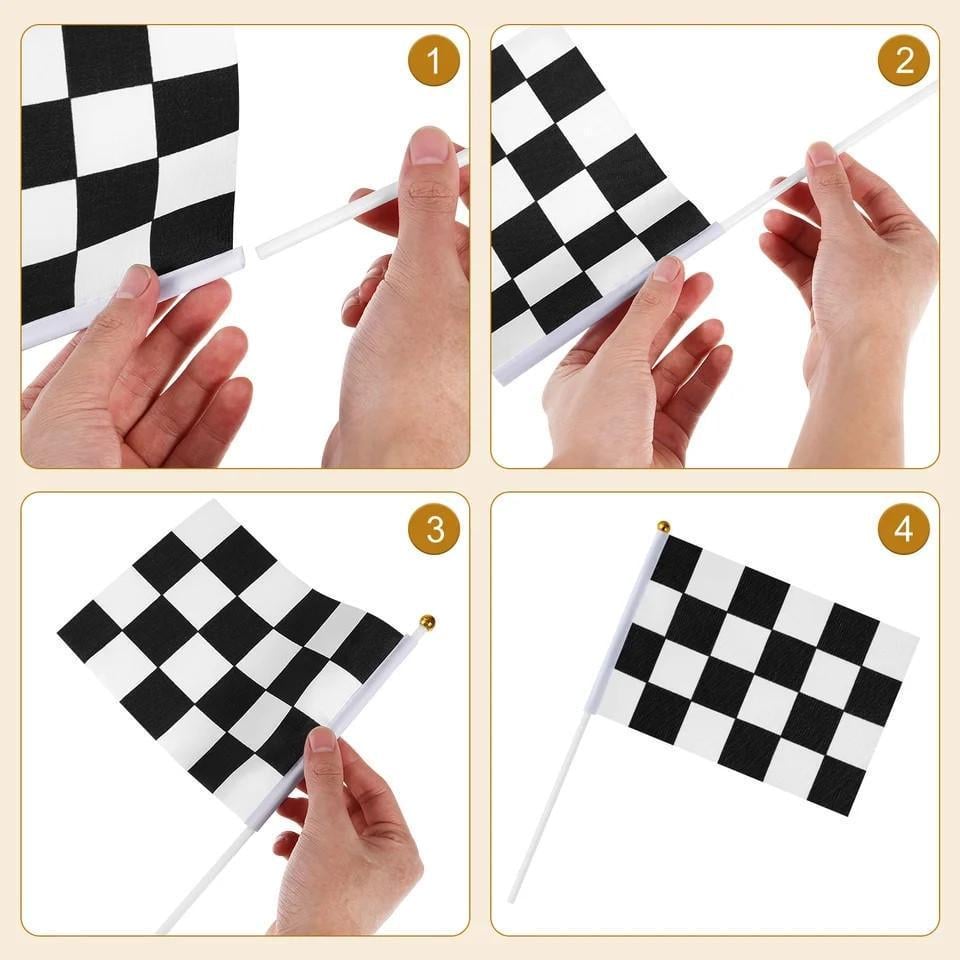 Гоночний прапорець 21х14 см - фото 5 Гоночний прапорець 21х14 см - фото 5