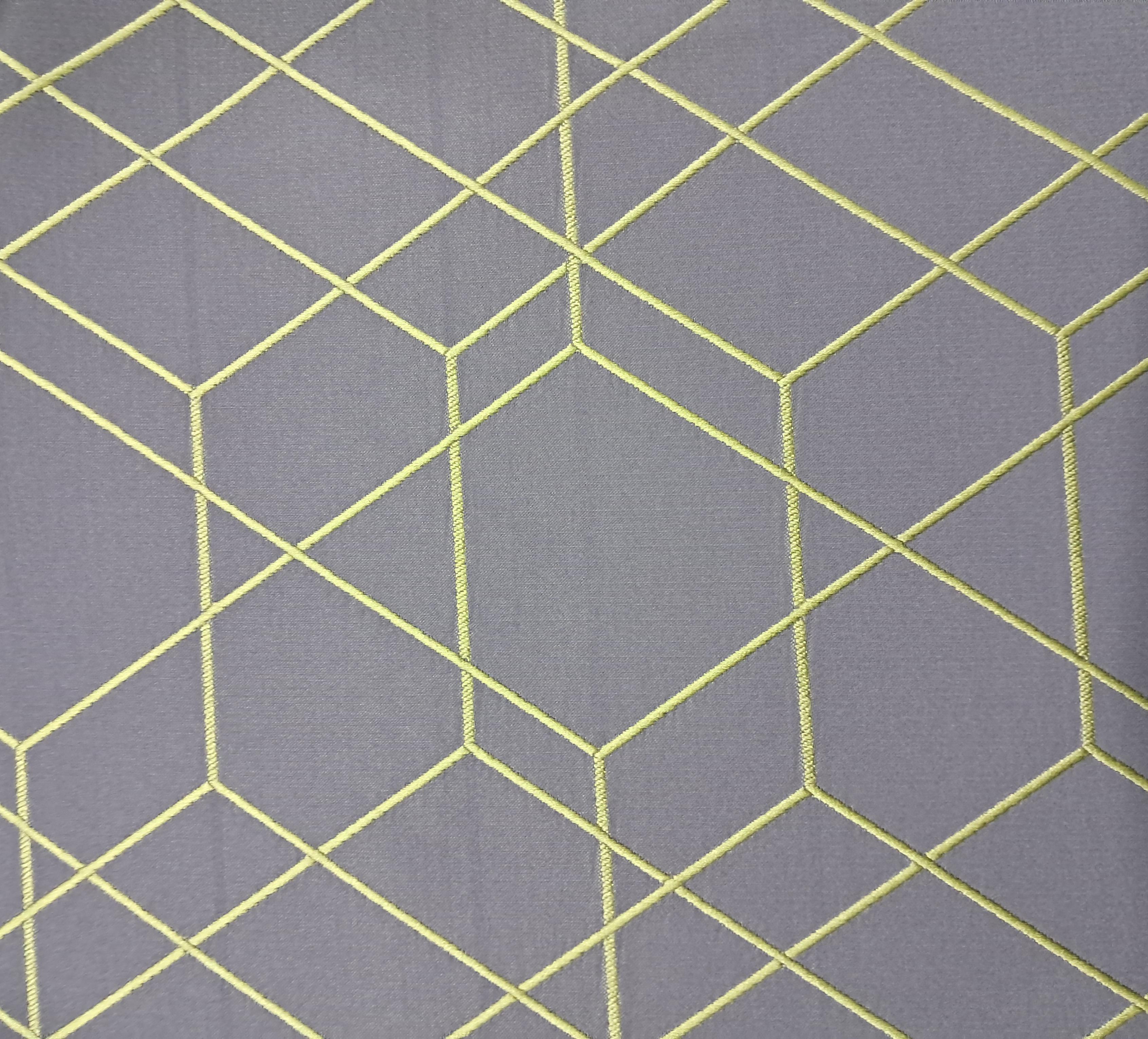 Штора с геометрическим орнаментом 270х200 см Серый - фото 2 Штора с геометрическим орнаментом 270х200 см Серый - фото 2