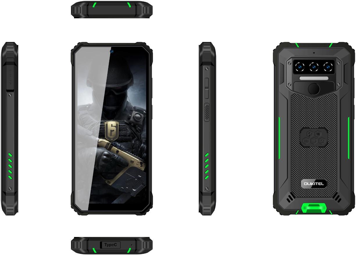 Смартфон Oukitel WP23 4/64 Гб Global Green - фото 10