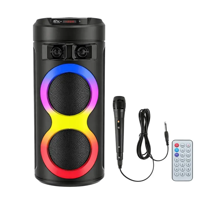 Портативна колонка акустична ZQS-6220 1MIC/BT/USB/FM/TWS (2352)