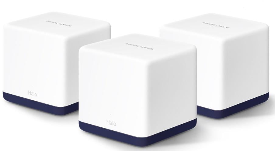 Беспроводная система Mercusys Halo H50G 3-pack Wi-Fi 802.11ac до 1900 Mb/s 3x1000 Mb/s White