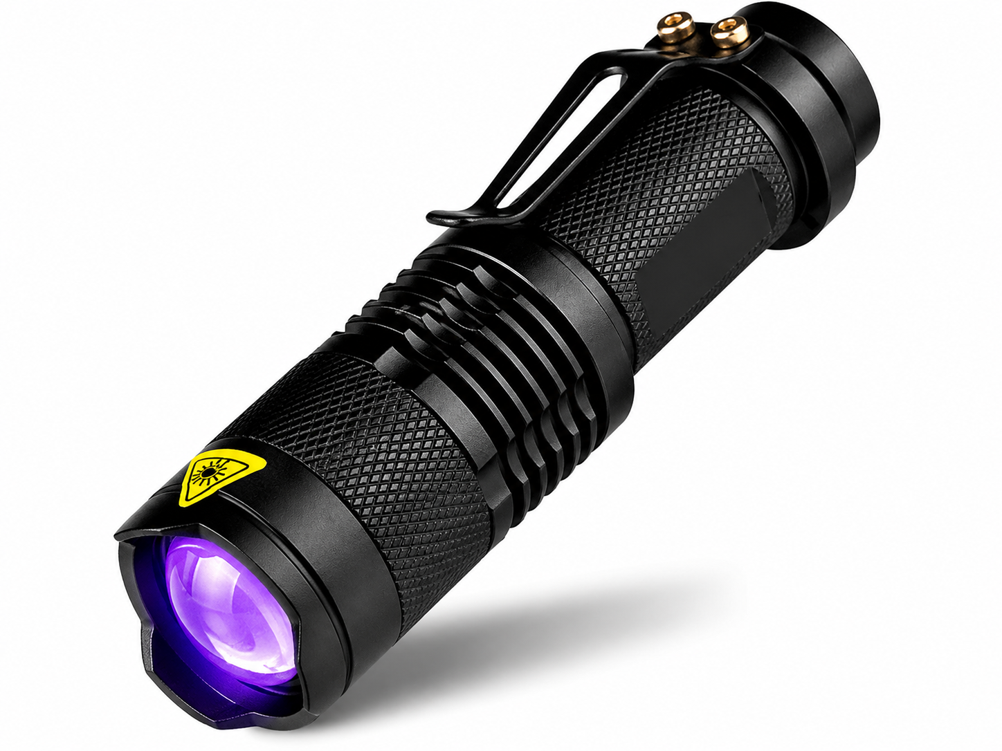 Фонарик ультрафиолетовый Blacklight с функцией светодиодного зума
