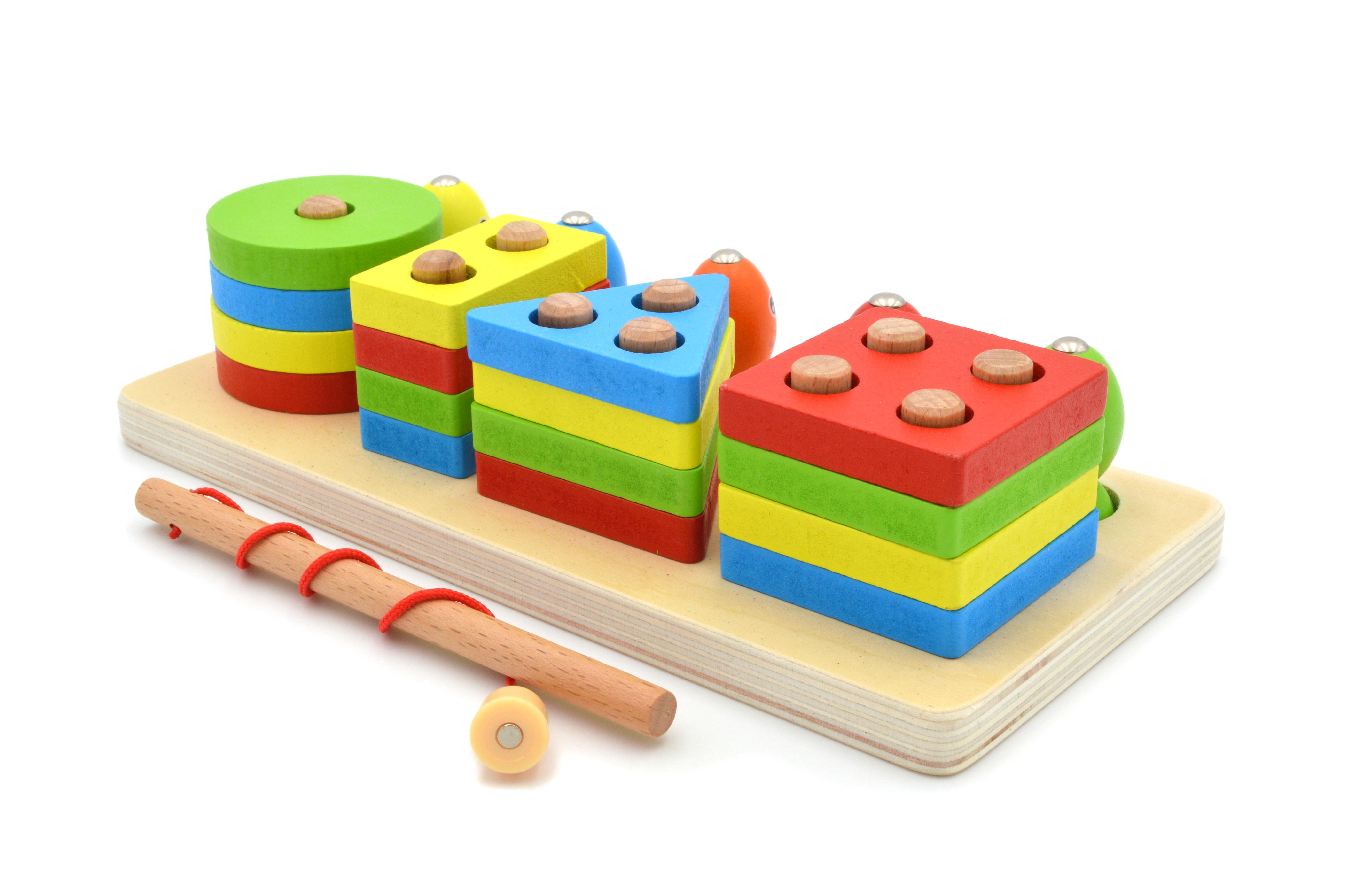 Дошка логічна дерев'яна сортер/риболовля/форми/кольори (40426) - фото 3 Дошка логічна дерев'яна сортер/риболовля/форми/кольори (40426) - фото 3