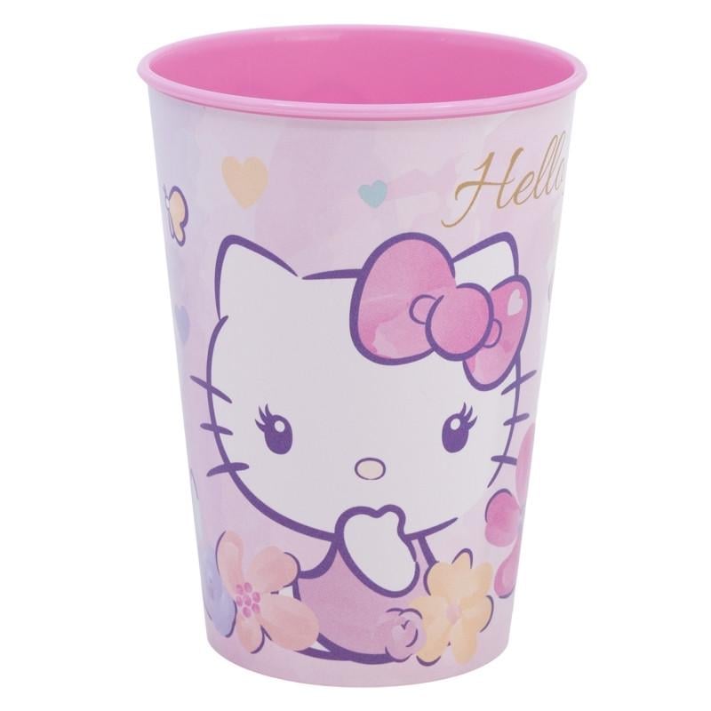 Склянка для дітей STOR Hello Kitty пластикова без BPA з малюнком 260 мл 14,45x9,16x9,16 см (2528177968) Склянка для дітей STOR Hello Kitty пластикова без BPA з малюнком 260 мл 14,45x9,16x9,16 см (2528177968)