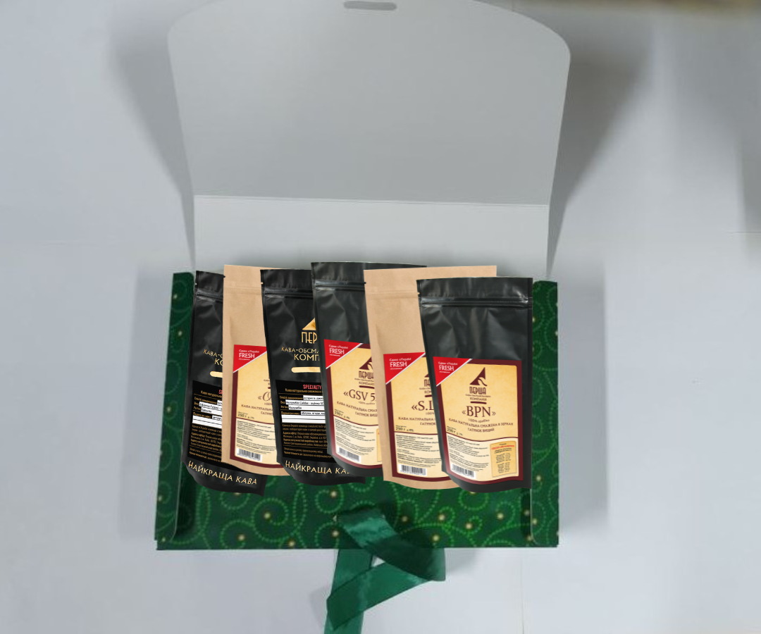 Дегустаційний набір Найкраща кава світу - Merry Christmas