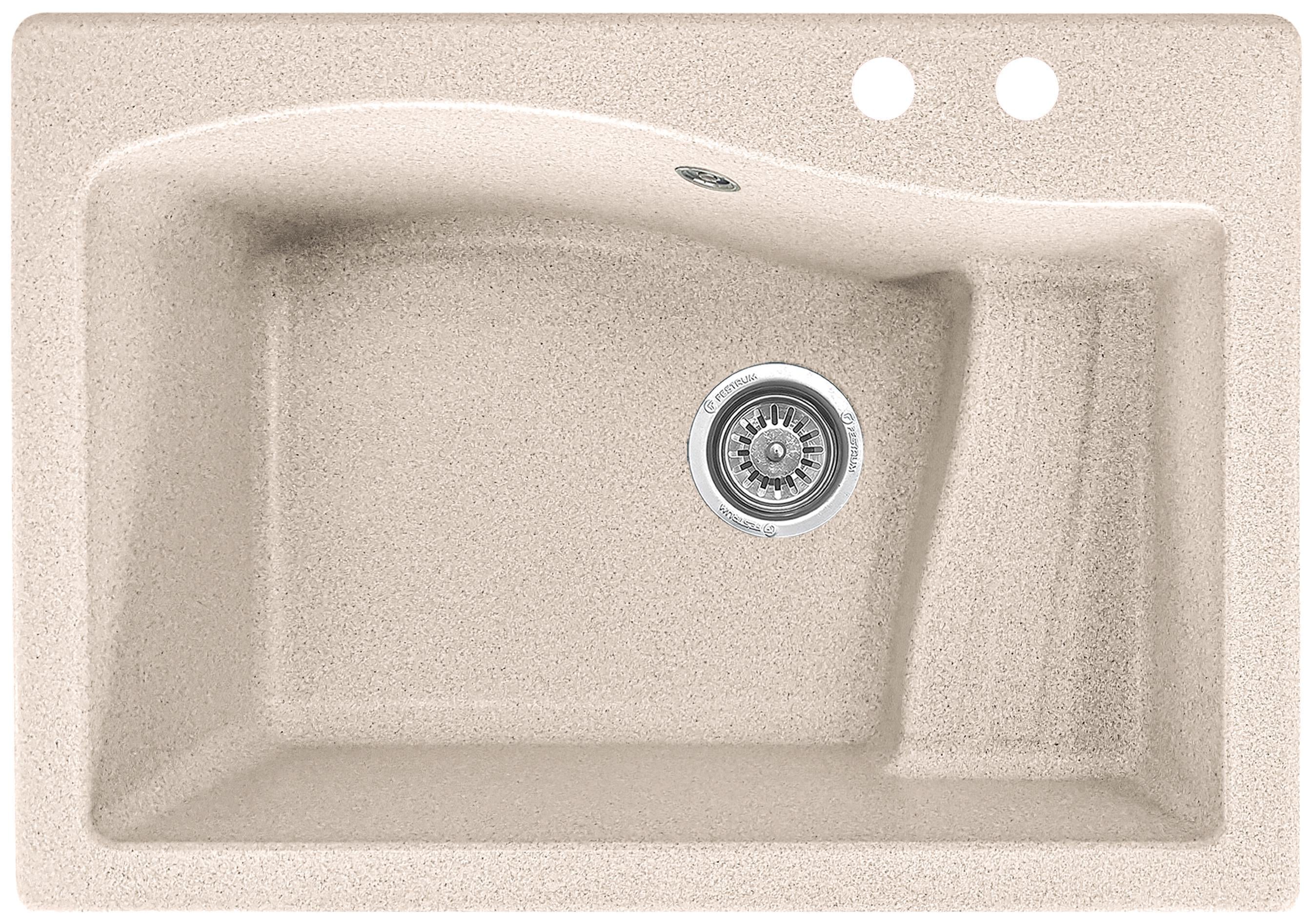 Мийка кухонна Valetti 70D 710x495 мм Бежевий