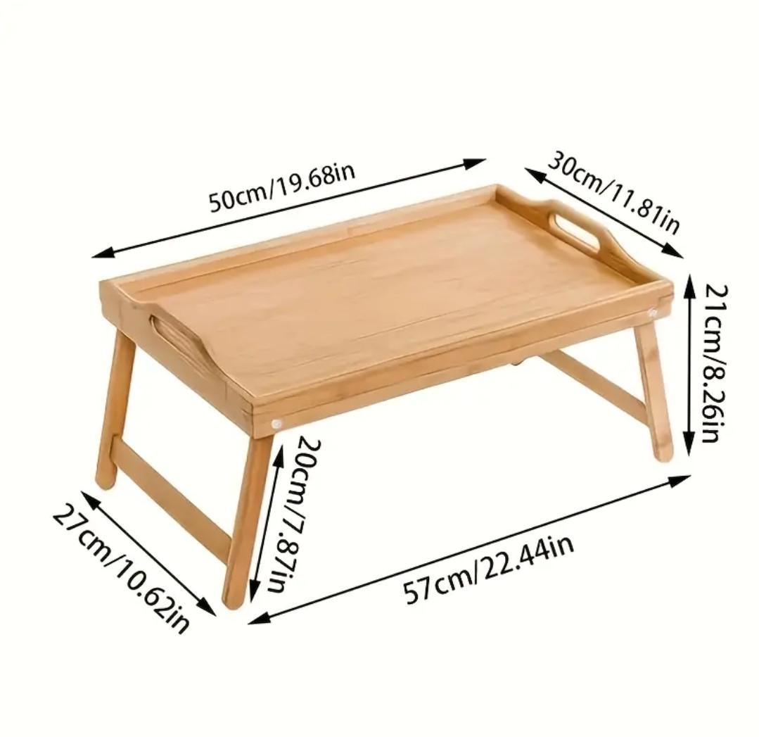 Столик-поднос деревянный со складными ножками для завтрака в кровать (2494309394) - фото 11 Столик-поднос деревянный со складными ножками для завтрака в кровать (2494309394) - фото 11