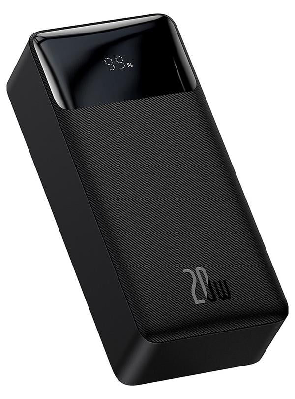 Повербанк Baseus 8552 30000 mAh 20 W Чорний (63724)