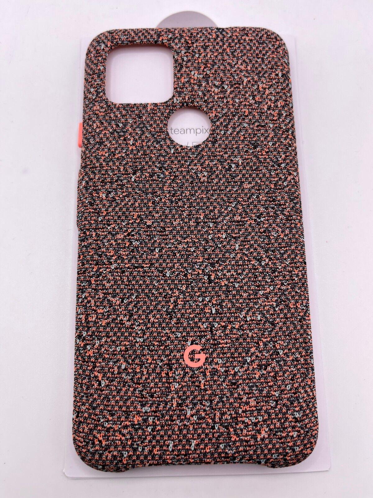 Противоударный чехол Official Fabric Case GA02065 для Google Pixel 4a 5G (6.2") Chili Flakes - фото 6