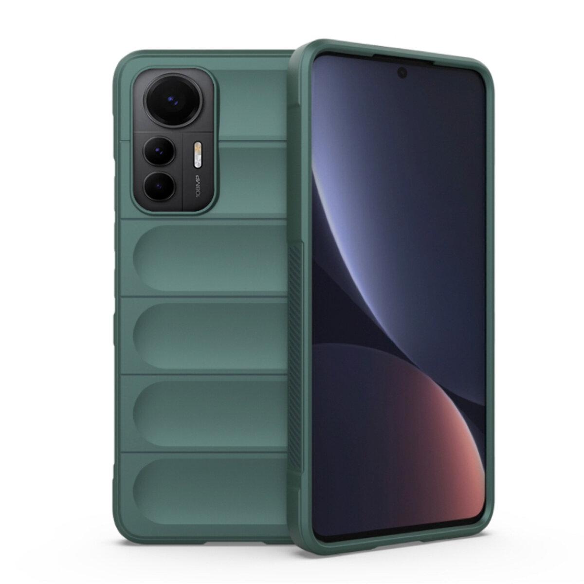 Противоударный чехол для Xiaomi 12 Lite Cosmic Magic Shield / Dark Green