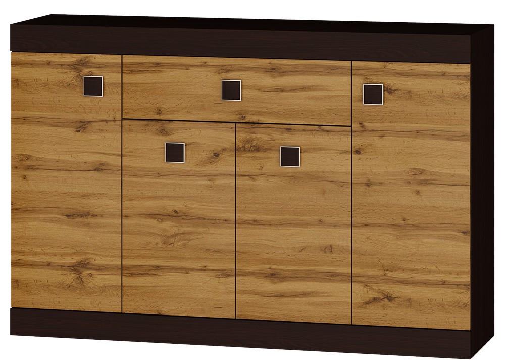 Комод Эверест с дверью и ящиком Соната-7 140х38х94 см Золотой - фото 3 Комод Эверест с дверью и ящиком Соната-7 140х38х94 см Золотой - фото 3