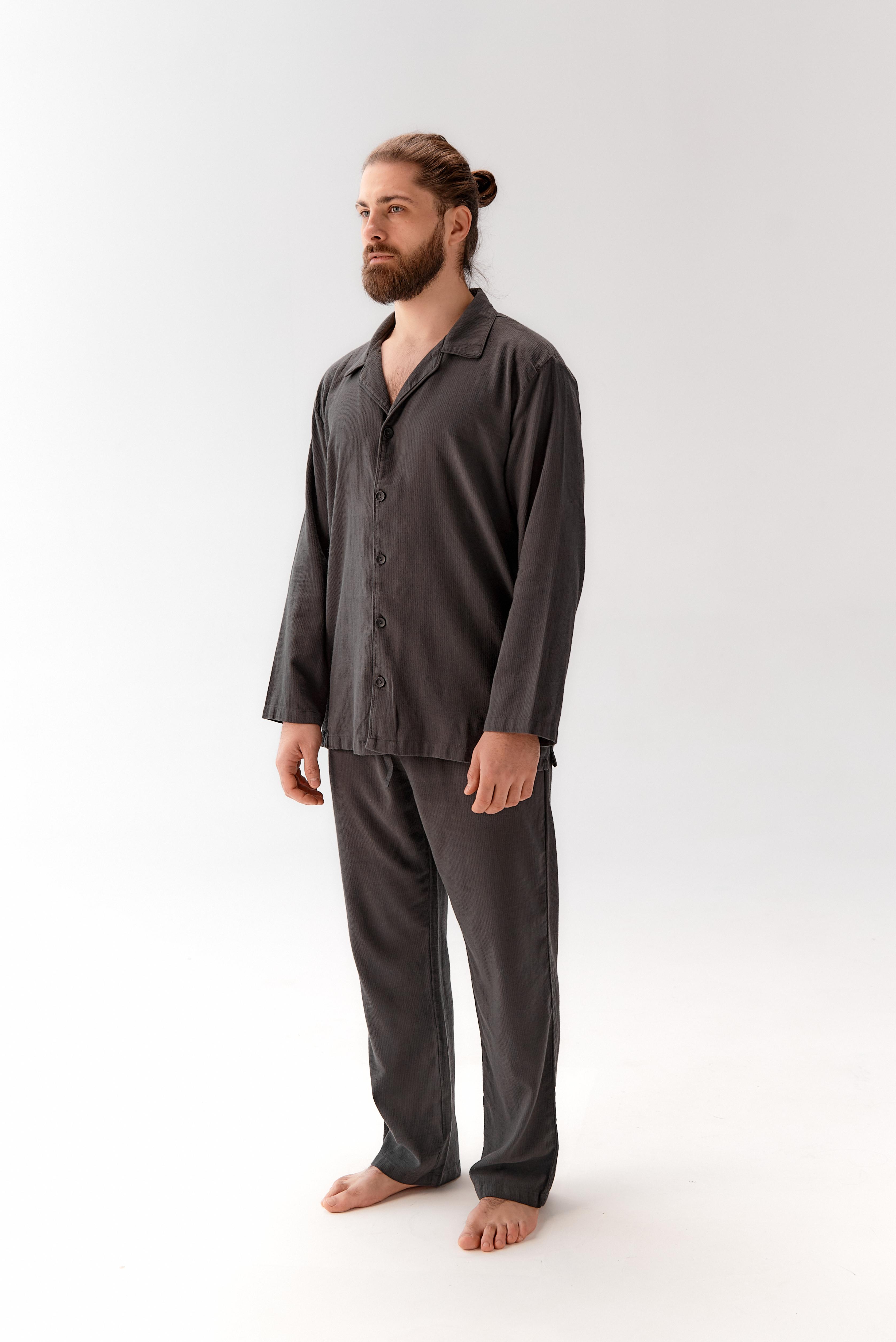 Пижама мужская Lotus Home Porta XL Антрацит (26843085) - фото 8 Пижама мужская Lotus Home Porta XL Антрацит (26843085) - фото 8