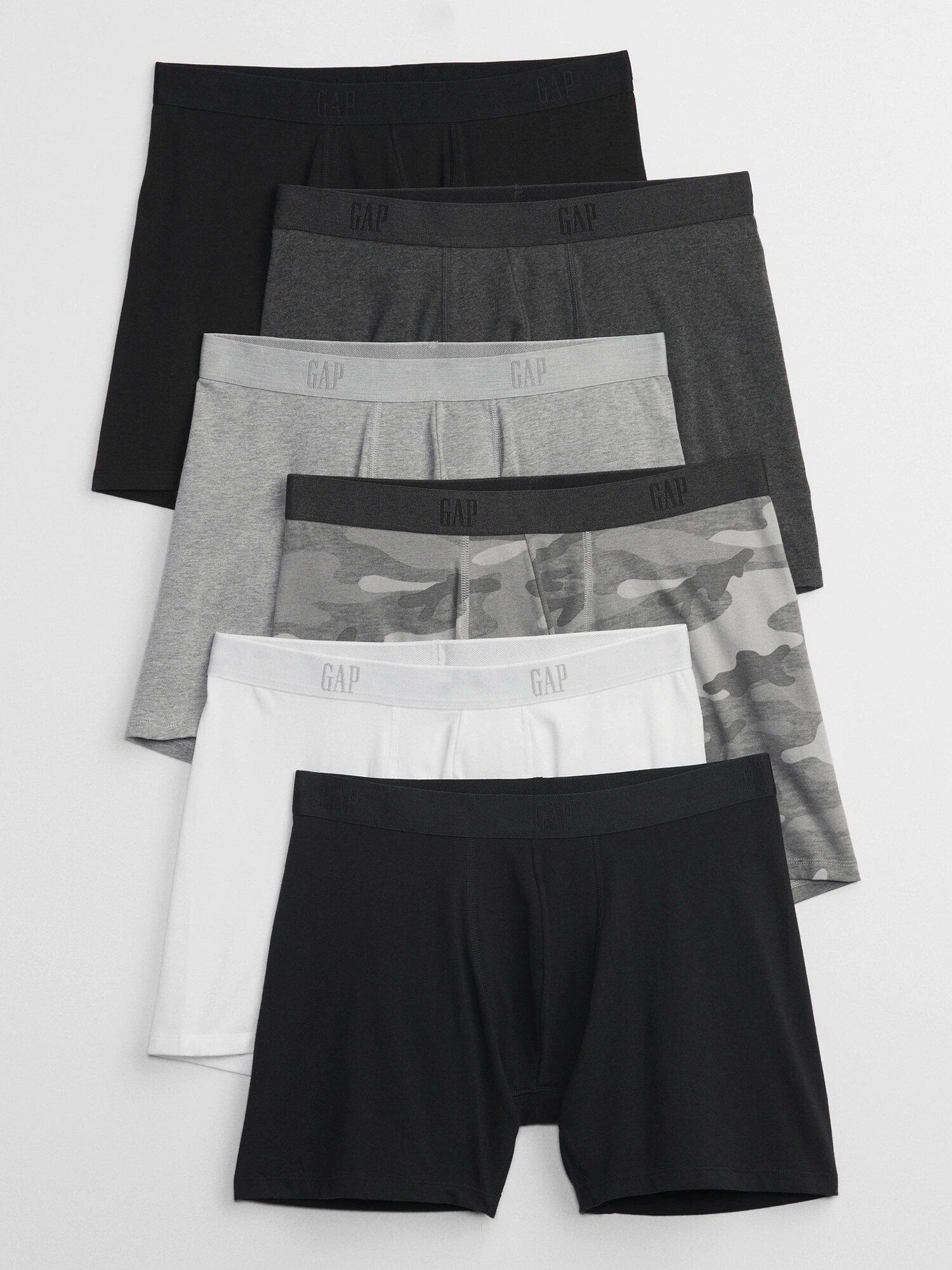 Набор трусов боксеры GAP XL 6 шт. Разноцветный (GP-052)